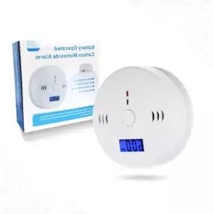 일산화탄소 경보기 배터리 디지털 표시 가스 감지 화재 안전 센서 가정용 주방 실내 누출 방지 알람