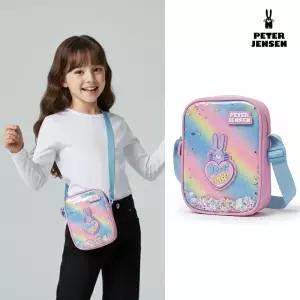 [백화점 출고] 피터젠슨 크로스백 여아 팝 그라데이션 무빙 스팽글 탈부착 스트랩 보조가방 가방
