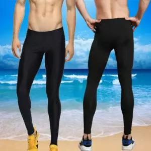 남성 블랙색상 프리사이즈 스판 워터 기능성 레깅스 ULF4+8Ike