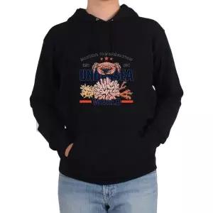 기모후드티 PACIFIC OCEAN 해양동물 해양식물 산호초그림 다양한 색상 사이즈 (WFKB3HW)