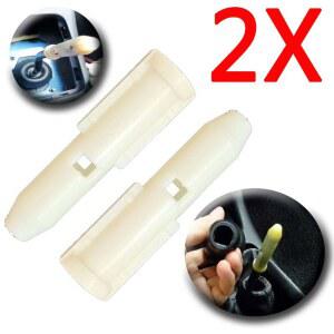 2X 시트로엥 C1 C2 C3 C4 C5 SAXO XANTIA Berlingo 점퍼 릴레이 시프트 기어 노브 스틱로드 내부 슬리브 어댑터