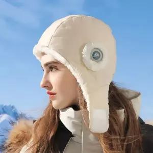 편하게쓰는 귀마개모자 패딩 고글모자 귀달이모자 패딩모자 귀달이 겨울모자