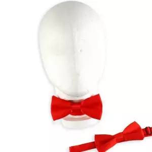 [하프클럽/]나비넥타이 빨강 빨강보타이 연주회넥타이