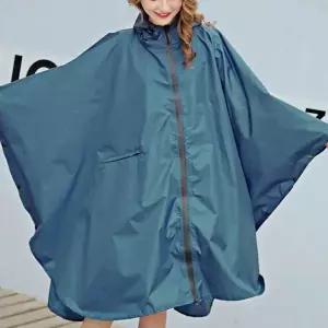 [하프클럽/]피콕블루 여성 우비 빅사이즈 남성 판쵸 우의 라이더