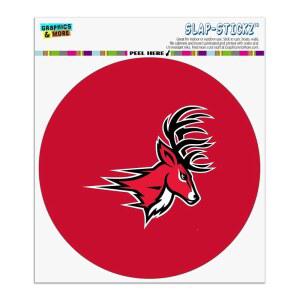 그래픽 & MORE 페어필드 대학교 기본 로고 자동차 창문 사물함 원형 범퍼 스티커