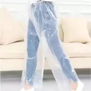 [하프클럽/]일회용 우비바지 작업 비닐 바지 발미포함 10p