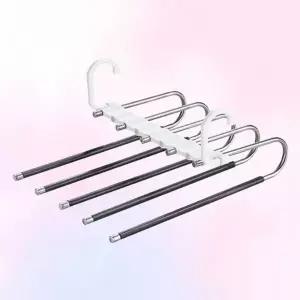 공간활용 바지걸이 접이식 논슬립 정리형 5단 수납 (WFKBF00)