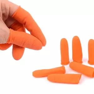 미끄럼방지 골무 보호캡 손가락보호고무장갑 손가락 10p 핑거가드 자수 바느질