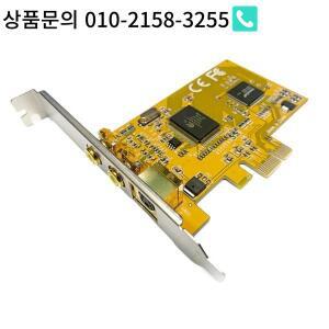 PCIE To AV 비디오 캡처 카드 878 감시 HD 이미지 640X480 2 포트 Svhs 터미널 커넥터