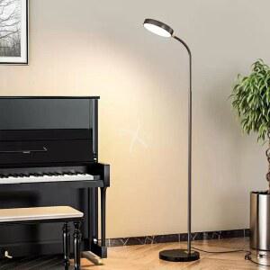 피아노 연습용 작업실 온빛 검정 조명 스탠드 오르간 연주 악보 LED12W