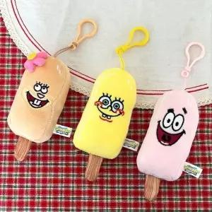 스폰지밥 아이스크림 인형 키링 가방고리 13cm