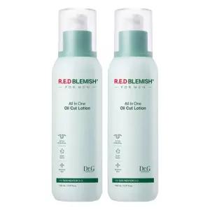 닥터지 레드 옴므 기초 스킨케어 블레미쉬 포 맨 오일 컷 로션 올인원 150ml 2개