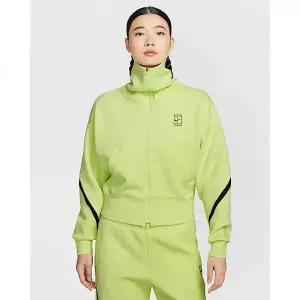 나이키 어드밴티지 여성 드라이 핏 풀집 테니스 재킷 - 라이트 레몬 트위스트/라이트 트위스트/블랙 IB0777