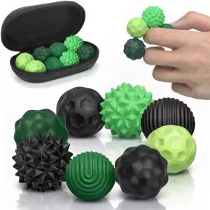 마그네틱 볼 피젯 장난감 실리콘 쉘이 포함된 감각적 매력 스트레스 8개 불안한 손을 진정시키는 마음