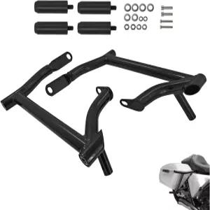 2009-2025 할리 투어링 스트리트 글라이드의 새들백 가드 /로드 글라이드 킹 일렉트라 울트라 클래식 블랙