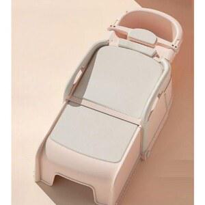 샴푸베드 샴푸의자 성인 머리감는 누워서 그레이(쿠션) 샤워 선물팩