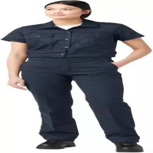 디키스 여성 반팔 워크 셔츠