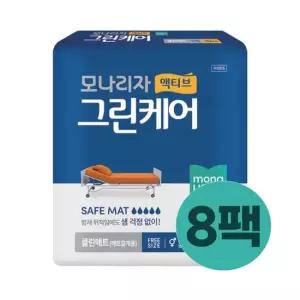 액티브 그린케어 위생깔개 까는기저귀 클린매트 10매x8팩 까는기저귀 성인기저귀 산모용패드 위생매트 성인