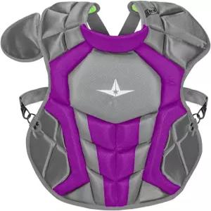 9세에서 16세 사이의 올스타 S7 액시스 - 야구 캐치 장비 키트(헬멧 가슴 보호대 다리 포함) NOCSAE 충족