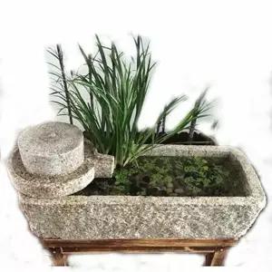 대형 수반 옹기 모조장비 화분 수경식물 분재 인테리어