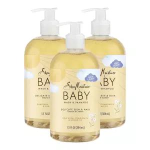 시어모이스처 Baby 워시 앤 샴푸 시어버터 캐모마일 아르간 오일 384ml 3개