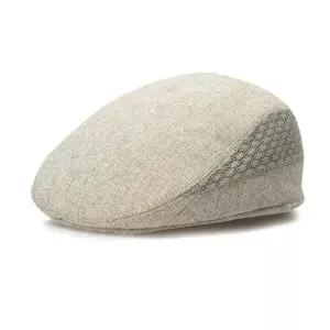 중년 아저씨 남성 린넨 여름 헌팅캡 베레모 모자
