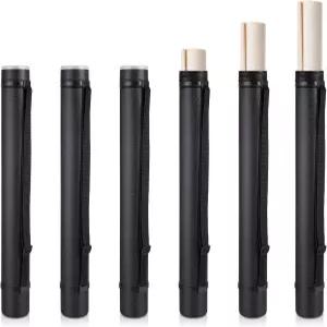 스트랩이 달린 헤노이소 6개 확장형 포스터 튜브(24.5인치~40인치) - 지도 문서 예술 작품 배너용 청사진