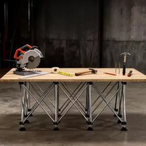 석고 작업대 다리 보드 합금 목공 접이식 거미 브래킷 브라켓 현장목수 받침대 튼튼한