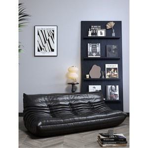 토고 소파 3인용 인테리어 가죽 카페 빈티지 극세사 라운지 1인용 원룸 블랙 거실쇼파