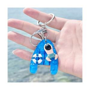 수영키링 가방 킥판 아크릴 열쇠고리