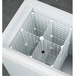 칸막이 2열 쇼케이스 1열 냉동도 냉장고 화이트 너비 냉동쇼케이스 냉동기