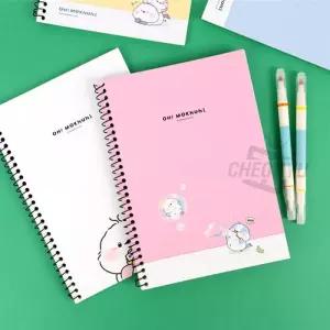 스프링노트 5p세트색상랜덤 8mm 줄노트 A5 공책