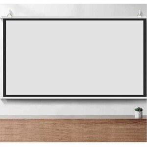 영화 액자형스크린 빔스크린 120인치 강의실 대형 벽걸이 가정용 프로젝션 휴대용