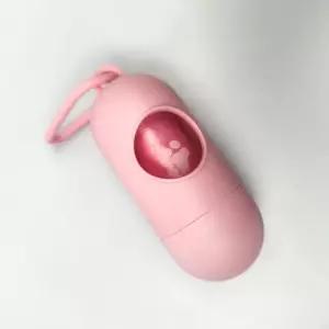 애견 산책 배변봉투 케이스 핑크 똥봉투 배변봉투리필 똥봉지