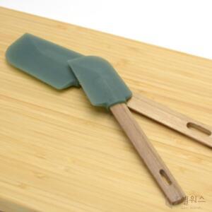 실리콘주걱 2개세트 소스 베이킹 고무 스푼 스파츌라