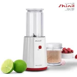 신일 국산 다용도 만능 미니믹서기 다지기 주서기 다기능 믹서기 컵 2종 300ml 500ml 300KP