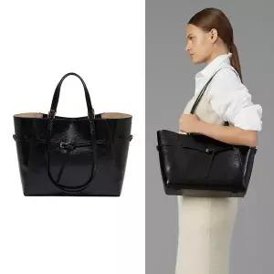 [이네스바이]카미유 쇼퍼백 블랙 ICM2001BFL