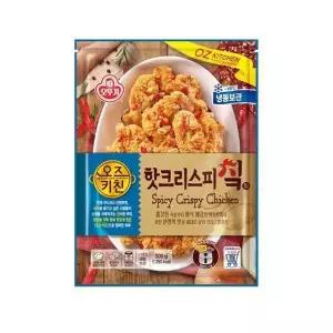 오뚜기 오즈키친 핫크리스피치킨 500g 1개 야식 에어프라이어 간단요리