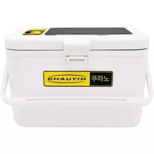 낚시 기포기 아이스박스 공급기 보냉 쿨러 회색 초경량