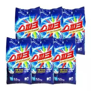 [애경] 스파크 세탁세제 리필 5.5kg x 6개