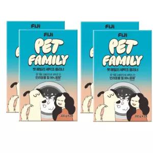 피지 세탁조 클리너 반려 동물 펫패밀리 2포 X4개