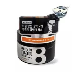 맨 인 매트 스타일링 고정 클레이 왁스 무광택 헤어왁스 헤어스프레이