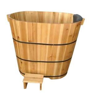 1인 나무욕조 반신욕 히노키 간이욕조 1m C형 뚜껑 홈사우나 간이 미니 소형 자쿠지