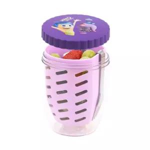 릴팡 유아식기 과일 도시락 스텐 포크 휴대용 샐러드