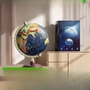 입체 지구본 3d 세계 인테리어 야광 학습용 교육용 올록 미세부조 고부조 세계지도 대형