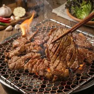 [신세계라이브쇼핑]국내산마늘 간장양념 제주돼지칼집구이 400g(5팩) 2kg