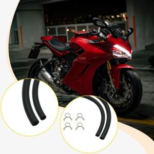 강화 연료 호스 키트 바이크 오토바이 오일 파이프 블랙 고무 튜빙 125CC 가솔린 엔진 수리용