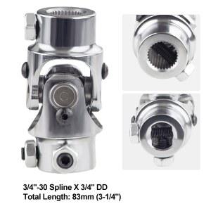 DD 니켈 도금 범용 액세서리 샤프트 자동차 II 단일 스티어링 커플러 파워