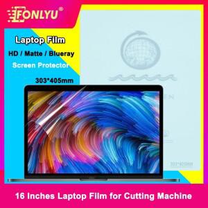 FONLYU 소프트 TPU 16 인치 필름 태블릿 노트북 컴퓨터 하이드로 겔 시트 커팅 머신 용 화면 보호기 플렉시