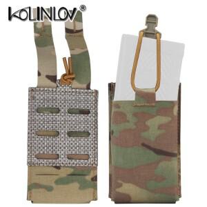 서바이벌 사냥용 AR 매그 파우치 M4 AR15 556 싱글 에어소프트 몰리 벨트 가방 내장  Kydex 웨지 인서트
